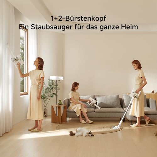 Xiaomi G20 Max Kabellos, 25.000 Pa/180 AW, Zyklon-Technologie, beutellos, bis 60 Min Laufzeit, für Tierhaare, Auto, Teppich & Hartboden