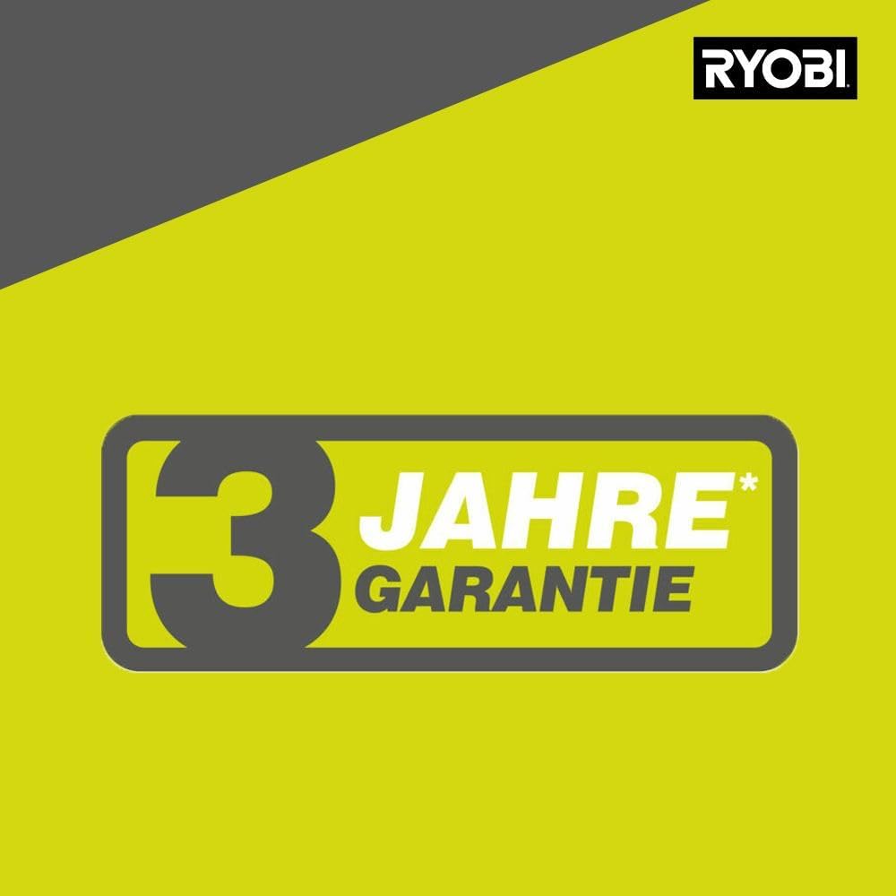 RYOBI 18 V ONE+ Brushless Bodenhandsauger RASV18BL-0 5133006323, 135 AW Saugleistung, Dual-Zyklonen HEPA 13 Filter, ohne Akku und Ladegerät, Anthrazit
