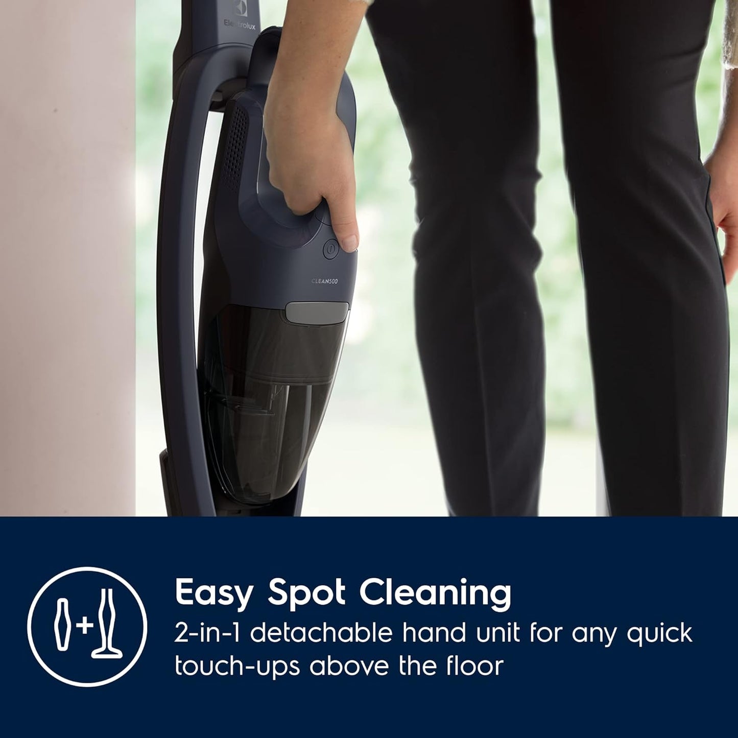 ELECTROLUX ES52CB21DB, Cordless Stick, Denim blau