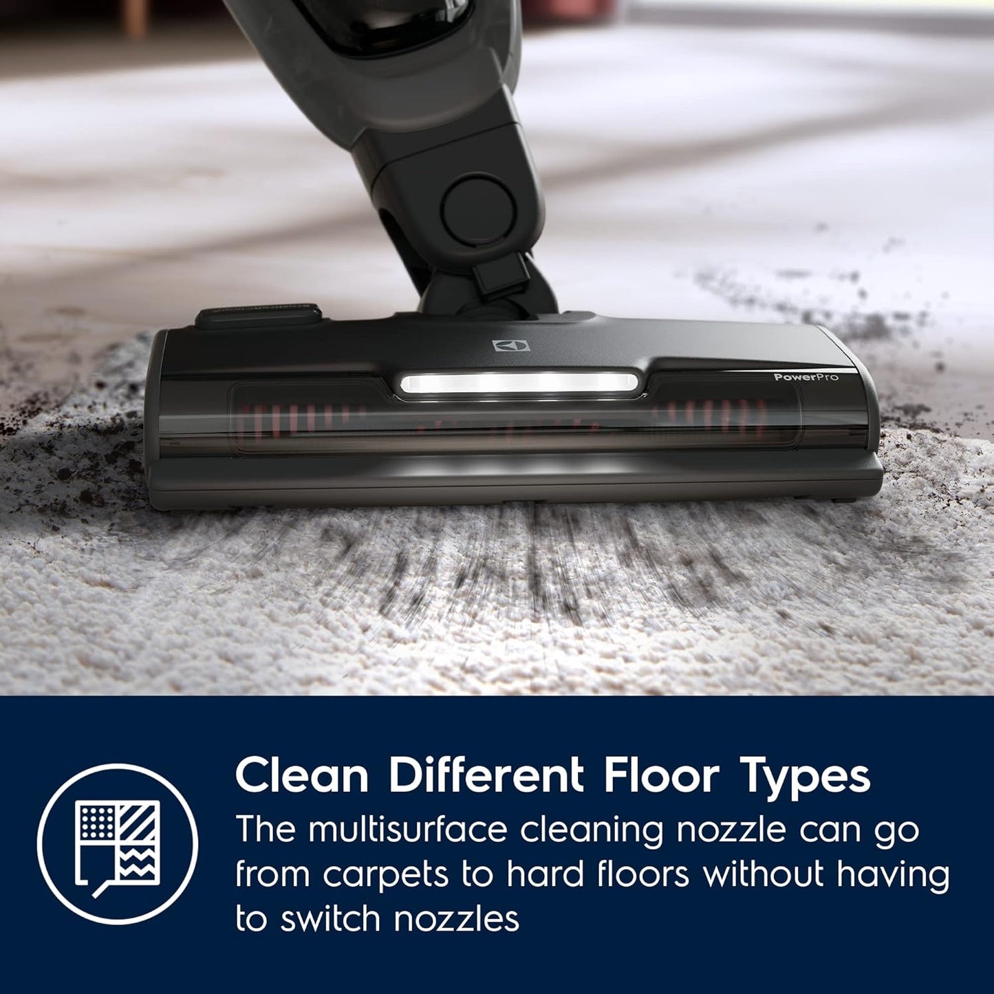 ELECTROLUX ES52CB21DB, Cordless Stick, Denim blau